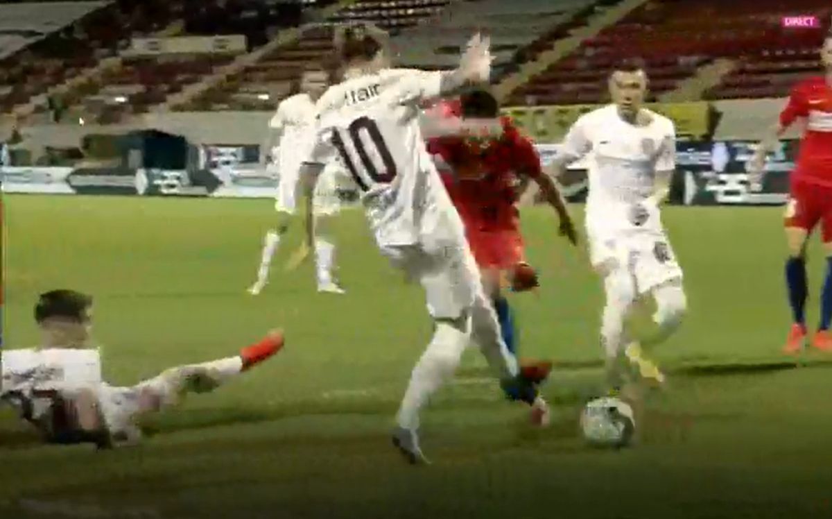 Penalty neacordat în FCSB - CFR Cluj! Verdictul categoric al lui Ion Crăciunescu + reacția lui Deac