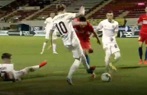 Penalty neacordat în FCSB - CFR Cluj! Verdictul categoric al lui Ion Crăciunescu + reacția lui Deac