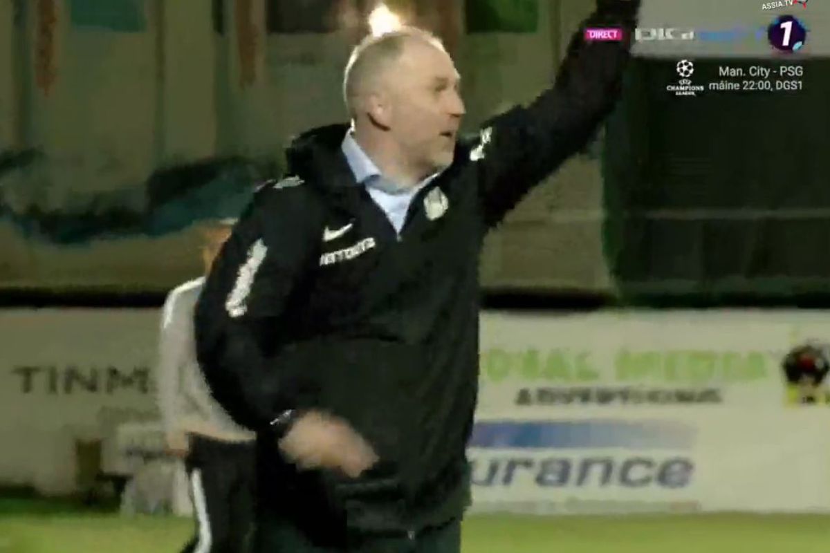 Edi Iordănescu după golul egalizator al lui Burcă: „Dumnezeu e sus și vede!”