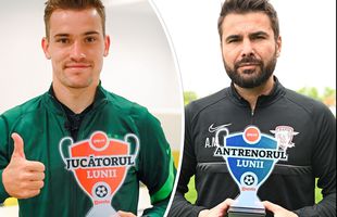 Bucureștiul și-a împărțit trofeele » Darius Olaru a fost ales „Jucătorul lunii aprilie”, iar Adrian Mutu - „Antrenorul lunii”! Cum s-a votat