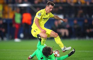 Fază controversată în Villarreal - Liverpool » Gazdele au cerut penalty la intervenția lui Alisson