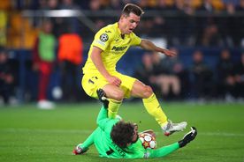 Fază controversată în Villarreal - Liverpool » Gazdele au cerut penalty la intervenția lui Alisson