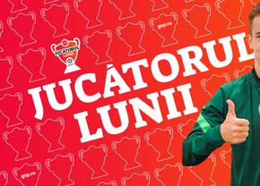 Darius Olaru, „Jucătorul lunii aprilie”! Cum s-a votat + Declarațiile mijlocașului: „O lună bună, dar vreau titlul și convocarea la echipa națională”