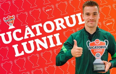 Darius Olaru, „Jucătorul lunii aprilie”! Cum s-a votat + Declarațiile mijlocașului: „O lună bună, dar vreau titlul și convocarea la echipa națională”