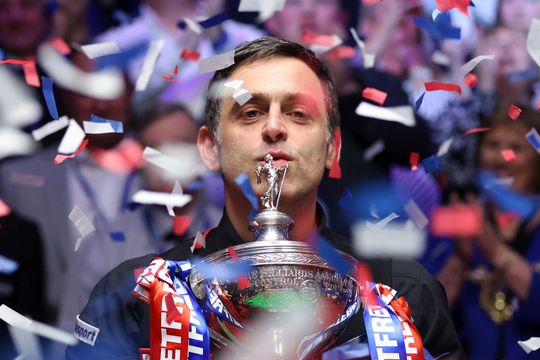 Ronnie O'Sullivan l-a egalat pe scoțianul Stephen Hendry la numărul de titluri la Sheffield, foto: Imago