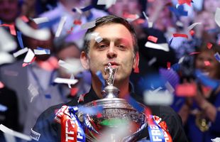 A atins recordul recordurilor! Ronnie O'Sullivan l-a egalat pe Stephen Hendry la numărul de campionate mondiale de snooker