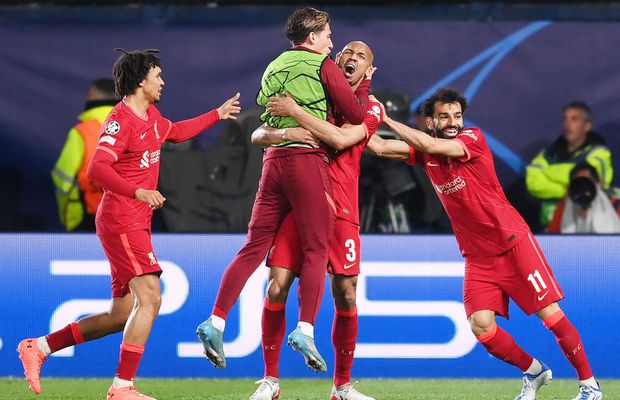 Villarreal - Liverpool 2-3 » „Cormoranii” întorc scorul în repriza a doua și vor juca finala Champions League!