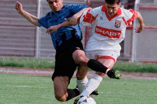 Ionel Ganea în duel cu Costel Pană
