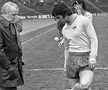 Înaintea meciului România - Olanda din 1976, Piști Covavi și Iuliu Hajnal FOTO Arhiva GSP