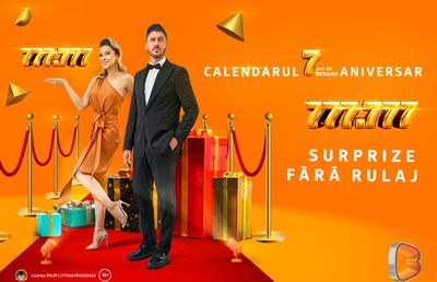 Trăiește vibe-ul distracției aniversare cu 777.777 lei cash