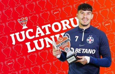 Florinel Coman, „Jucătorul lunii aprilie” » „Titlul e tot ce-mi lipsește aici și sper să-l iau cu Steaua!”