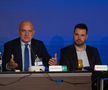 Dumitru Costin (stânga), președintele BNS (Blocul Național Sindical), a vorbit despre sancțiunile dure propuse pentru cluburile care intră în insolvență. FOTO: Raed Krishan