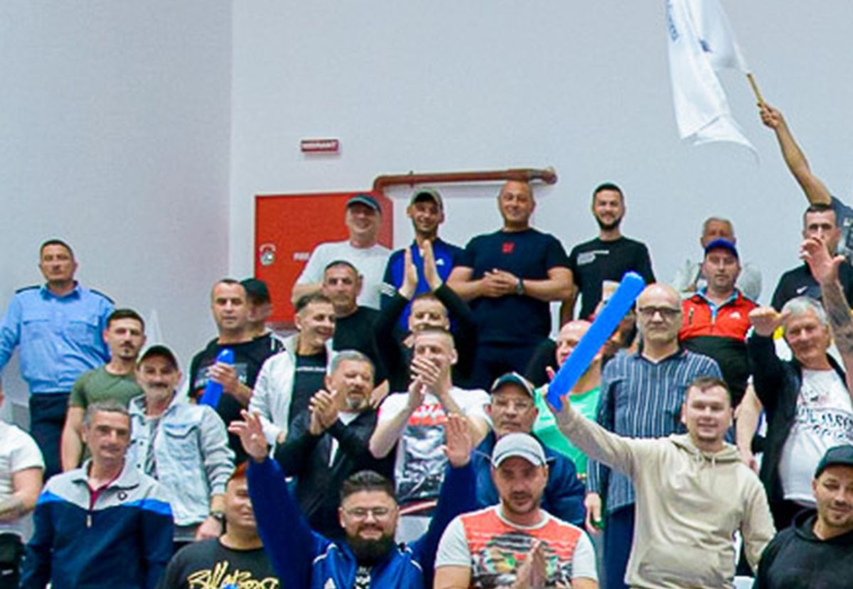 Controversatul Cristian Cioacă, prezent la un meci de handbal din „Liga Florilor”
