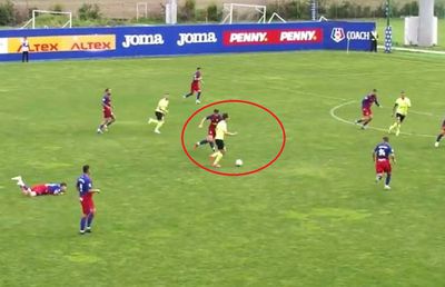 Pe repeat! Fotbalistul „sacrificat” de Kopic a înscris golul sezonului în Liga 2! Execuție de la aproape 30 de metri în poarta Stelei