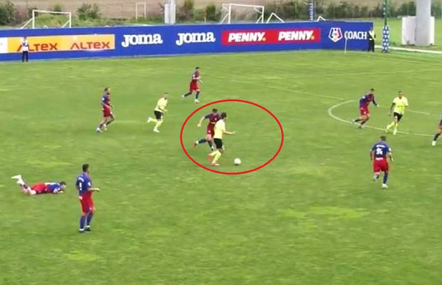 Pe repeat! Fotbalistul „sacrificat” de Kopic a înscris golul sezonului în Liga 2! Execuție de la aproape 30 de metri în poarta Stelei