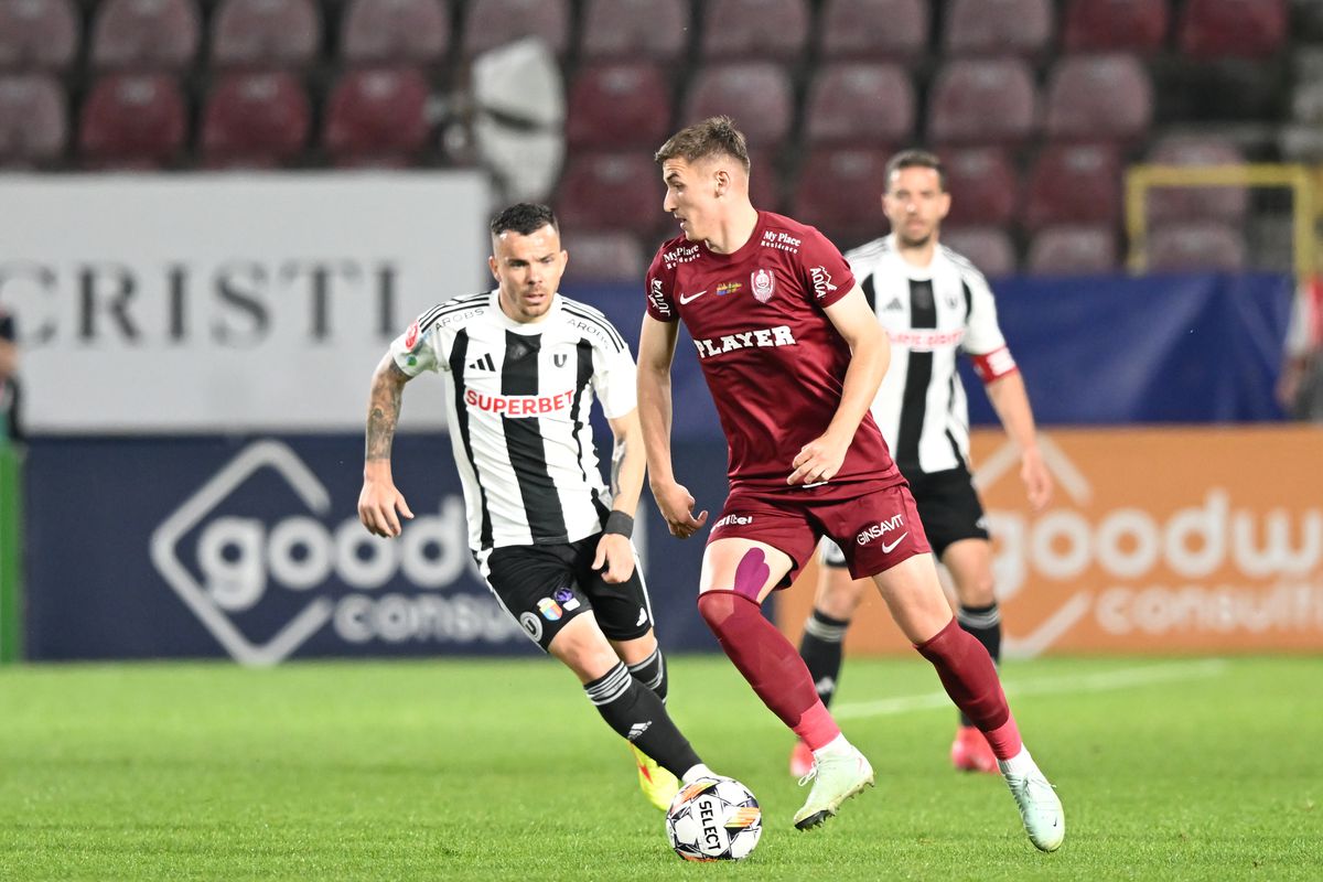 CFR Cluj „sparge gheața” în acest sezon cu U Cluj și amână sărbătoarea FCSB-ului! Clasament în play-off