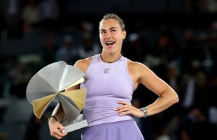 Aryna Sabalenka, al treilea trofeu la Madrid