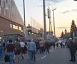 Imagini de la porți înainte de CFR - U Cluj