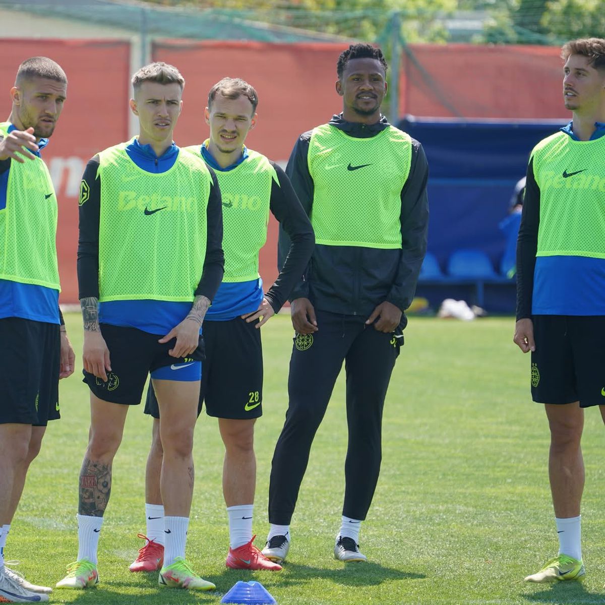 Back în business! Cum a fost surprins Darius Olaru la antrenamentul FCSB-ului