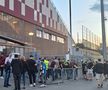 Imagini de la porți înainte de CFR - U Cluj