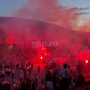 Cum urmăresc fanii lui U Cluj derby-ul cu CFR / FOTO: David Istrate (GSP.ro)