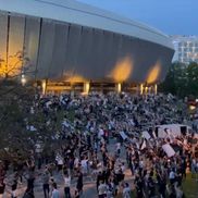 Cum urmăresc fanii lui U Cluj derby-ul cu CFR / FOTO: David Istrate (GSP.ro)