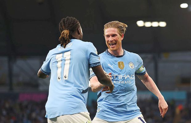 De Bruyne l-a egalat pe Lionel Messi, chiar înainte de plecarea de la Manchester City