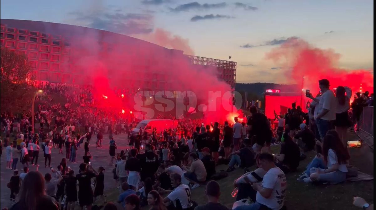 Cum urmăresc fanii lui U Cluj derby-ul cu CFR