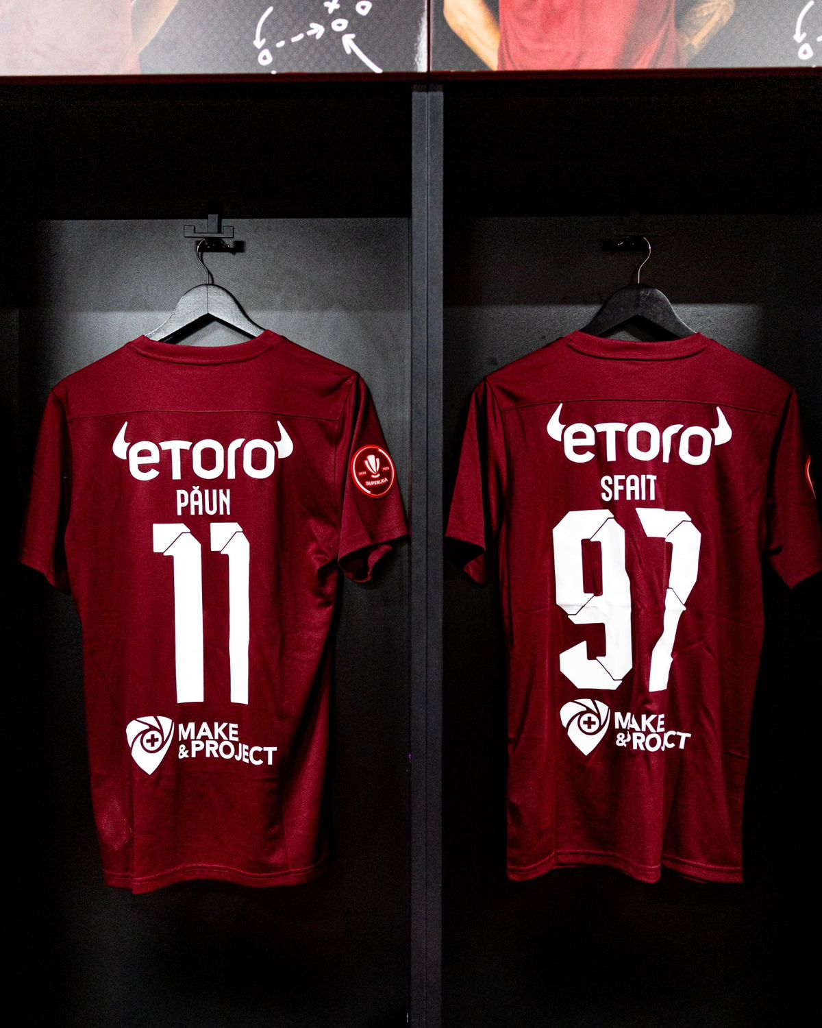 CFR Cluj - U Cluj, imagini înaintea partidei