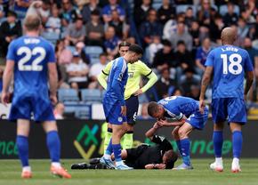 Vardy, personajul zilei în Premier League » Ce a făcut în momentul în care arbitrul s-a accidentat