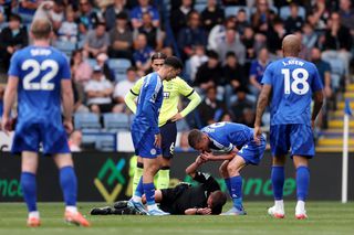 Vardy, personajul zilei în Premier League » Ce a făcut în momentul în care arbitrul s-a accidentat