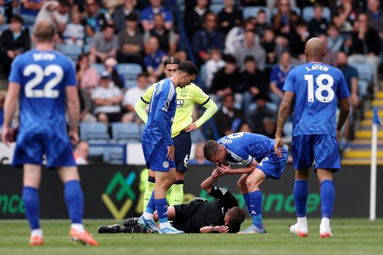 Jamie Vardy a fluierat întreruperea jocului în Leicester - Southampton