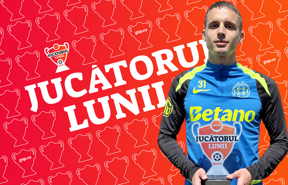 Juri Cisotti, „Jucătorul lunii aprilie 2025” » Interviu EXCLUSIV pentru GSP: „Dacă nu ai presiune, înseamnă că nu joci pentru obiectiv mare!”
