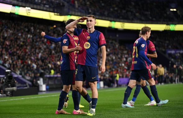 Real Valladolid - Barcelona 1-2 » Catalanii s-au desprins în fruntea clasamentului din Spania