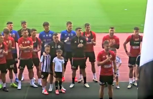 Alex Chipciu a luat microfonul și a vorbit în fața fanilor lui U Cluj: „Sper să schimbăm ceva prin treaba asta”