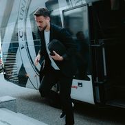 CFR Cluj - U Cluj, imagini înaintea partidei, foto: Facebook @FC Universitatea Cluj