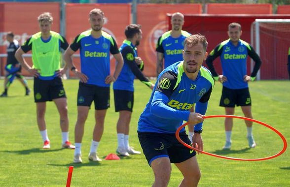 Back în business! Cum a fost surprins Darius Olaru la antrenamentul FCSB-ului