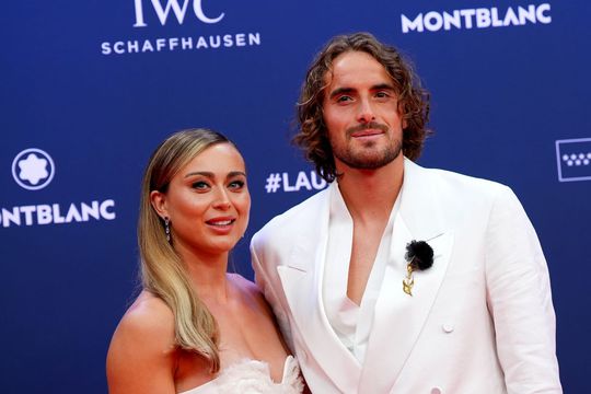 Paula Badosa și Stefanos Tsitsipas la Gala Laureus 2025 Foto: Guliver/GettyImages