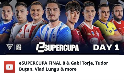eSuperCupa: Aflăm astăzi cine va reprezenta România în eChampions League, de la ora 16:00