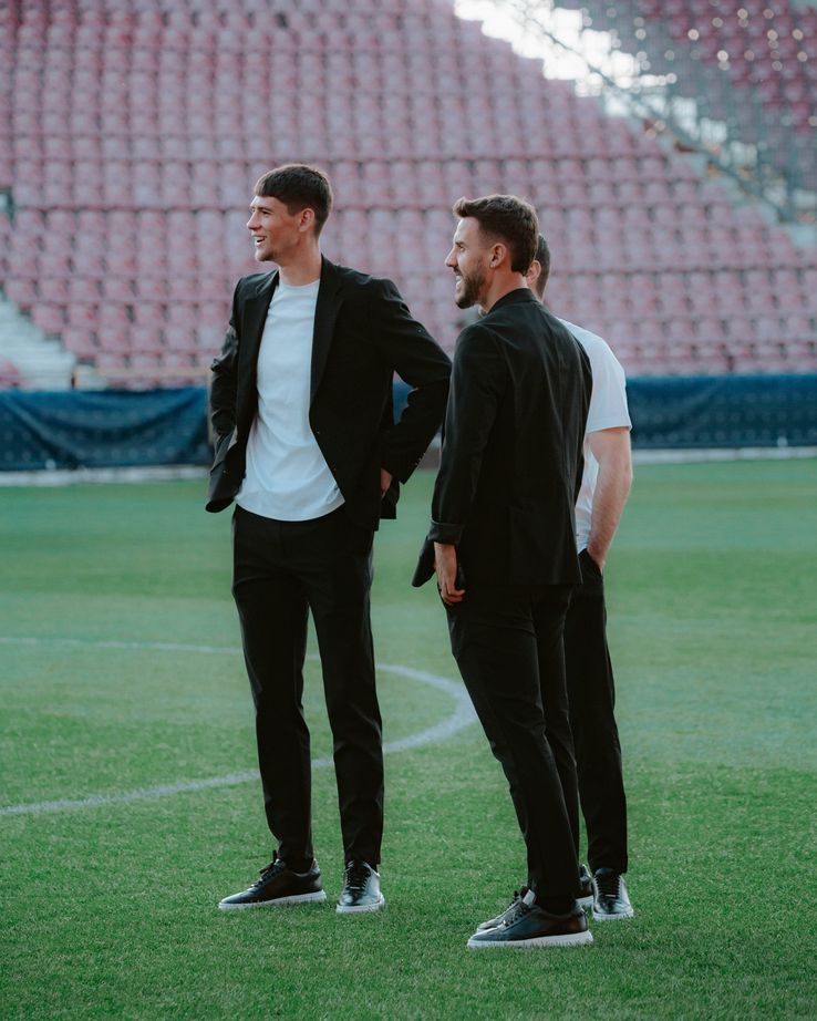 CFR Cluj - U Cluj, imagini înaintea partidei, foto: Facebook @FC Universitatea Cluj