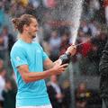 Alexander Zverev și  Jannik Sinner la festivitatea de premiere  FOTO Guliver/GettyImages