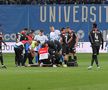 Alberto Soro, accidentat în Universitatea Craiova - Dinamo, în etapa a 7-a din play-off // foto: Andrei Furnigă (GSP.ro)
