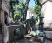 Morminte-monument în Cimitirul Monumentale din Milano. Foto: GSP