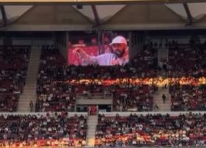 Dani Alves s-a întors pe Estadio Metropolitano, în fața la 35.000 de oameni ... ca predicator evanghelic
