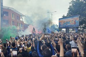 Inter - Parma: Cristi Chivu, la un punct de titlu! » A început sărbătoarea la Milano