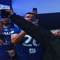 Ed Sheeran, sărbătoare în vestiar alături de jucătorii lui Ipswich / foto: x @IpswichTown