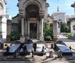 Imagini din Cimitirul Monumentale din Milano. Foto: GSP
