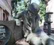 Morminte-monument în Cimitirul Monumentale din Milano. Foto: GSP
