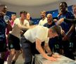 Imagini nebune din vestiarul lui Inter după titlu: Chivu și-a aruncat sacoul de antrenor și s-a descătușat!