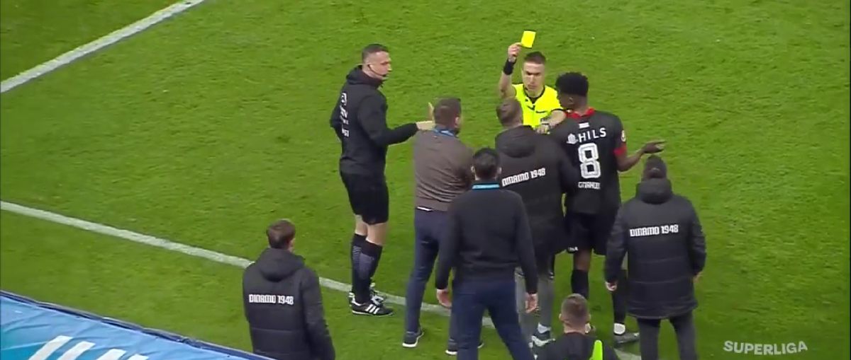Steven Nsimba i-a ironizat pe jucătorii lui Dinamo cu zâmbetul pe buze: „Pot să plângă cât vor”